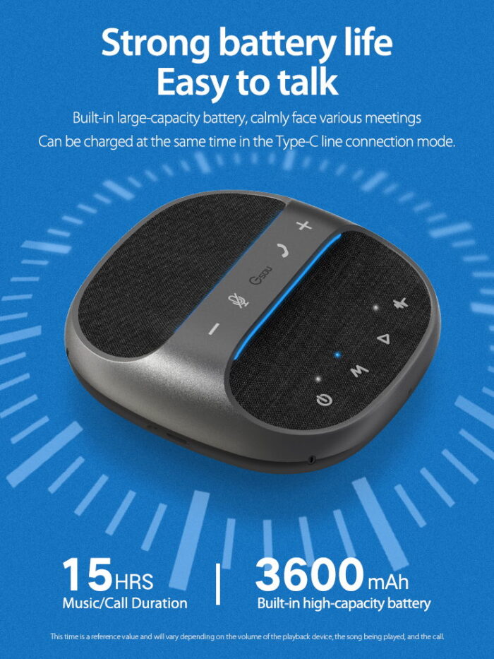 Gsou СF22 Bluetooth спикер фон — изображение 4