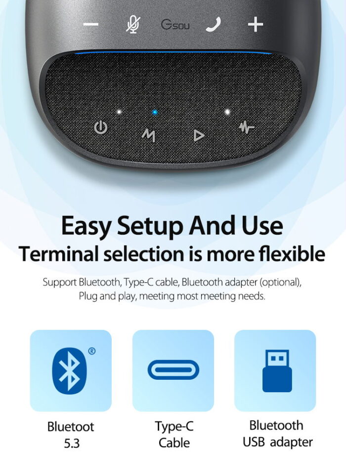 Gsou СF22 Bluetooth спикер фон — изображение 8